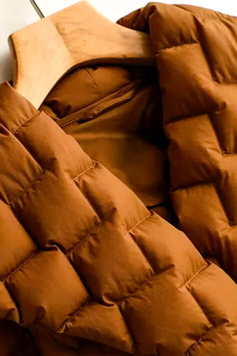 WOMEN’S PUFFER JACKET | QUILTED BELTED COAT