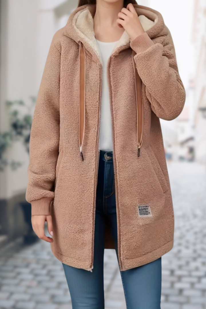 WOMEN’S HOODED JACKET | CASUAL ZIP-UP STYLE