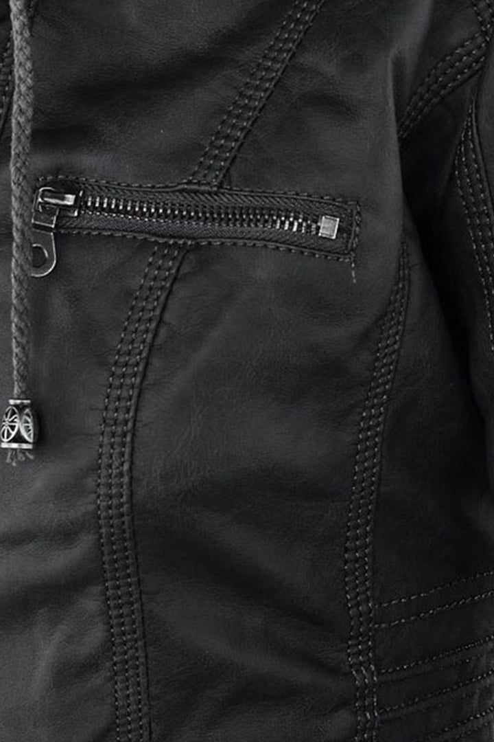 WOMEN’S COAT | SLEEK ZIP WINTER STYLE