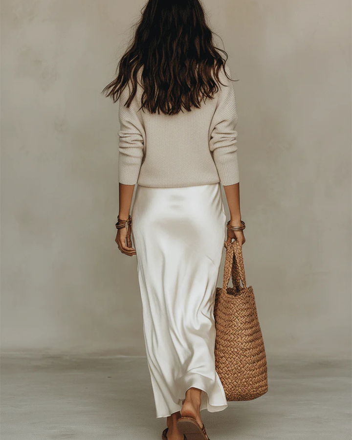 Emma Slip Dress & Knit Set