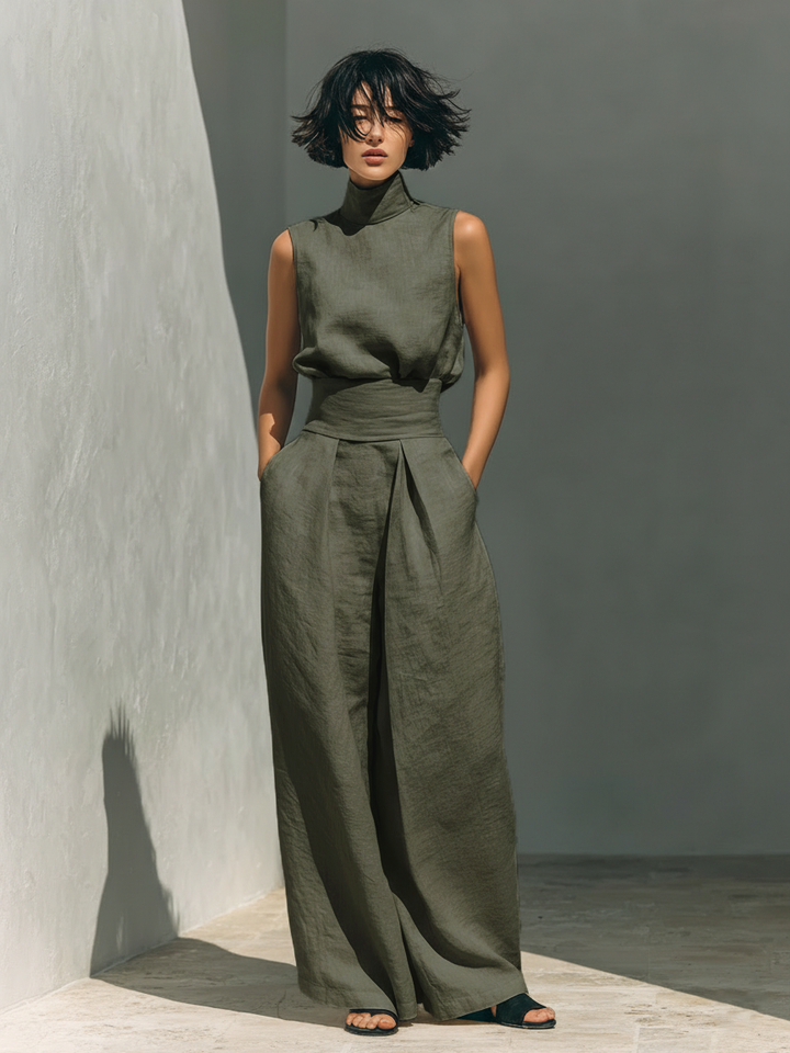 Aura - Cotton & Linen Minimalist Set