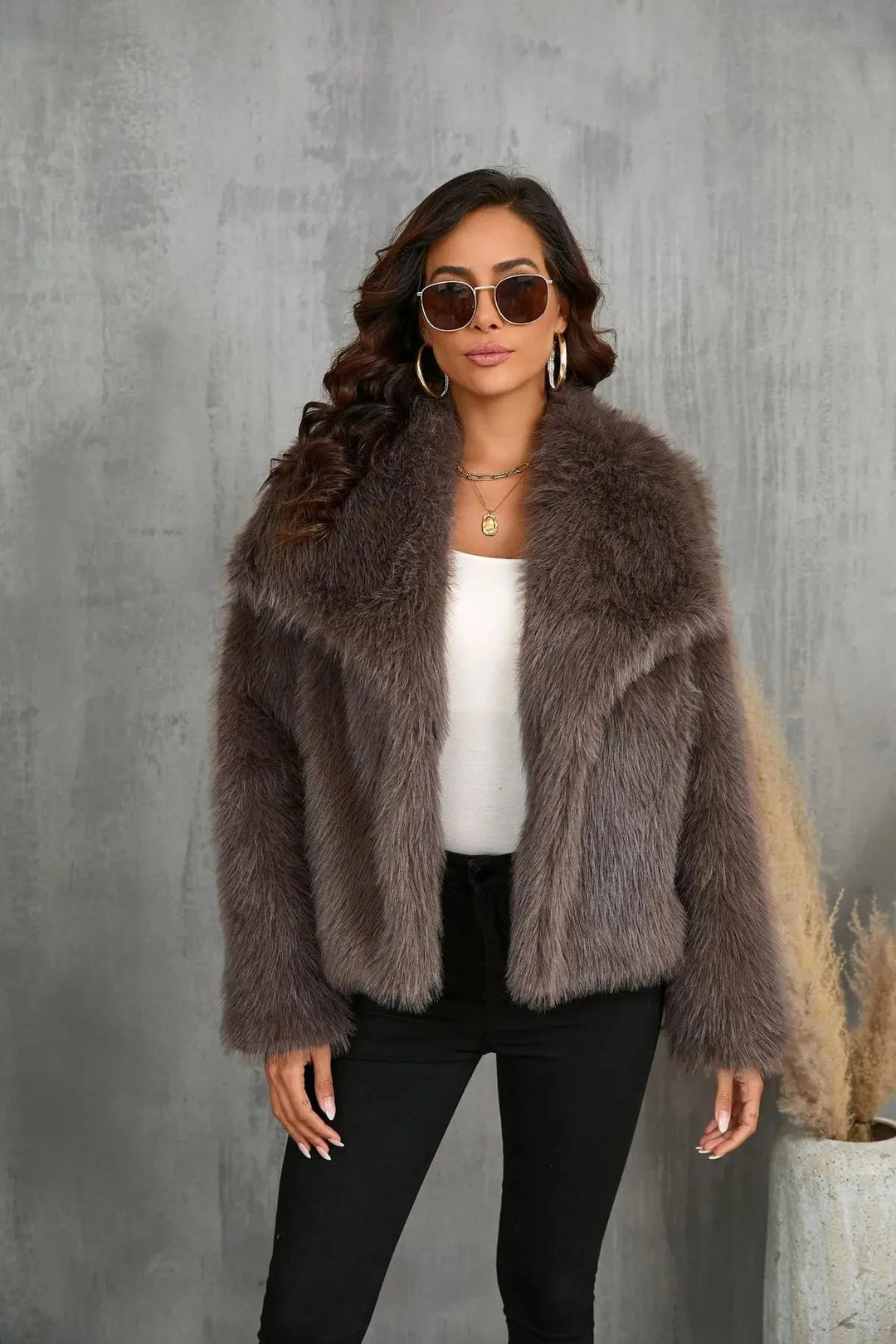 FUR COAT | OVERSIZED WINTER OUTERWEAR