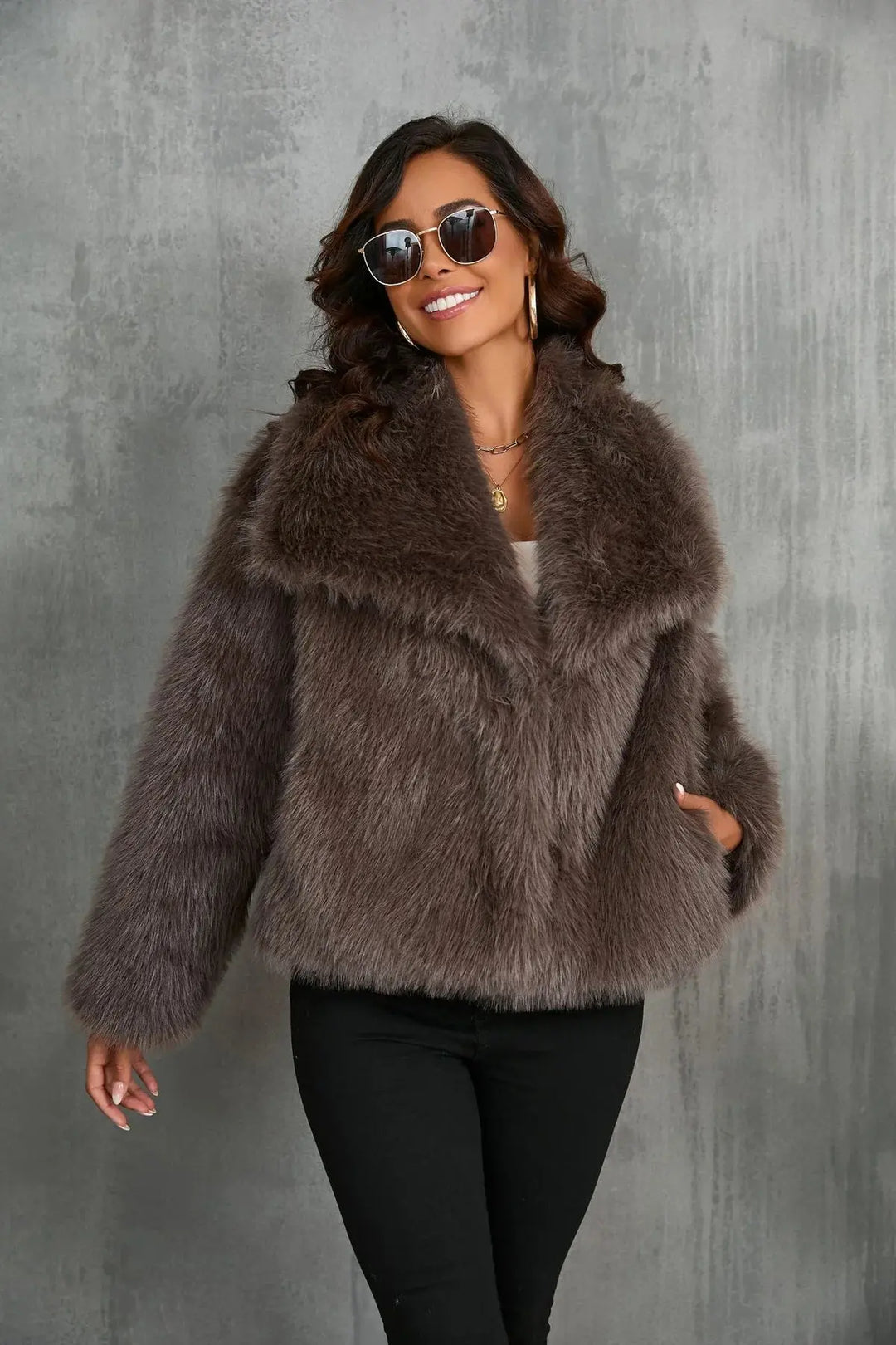 FUR COAT | OVERSIZED WINTER OUTERWEAR