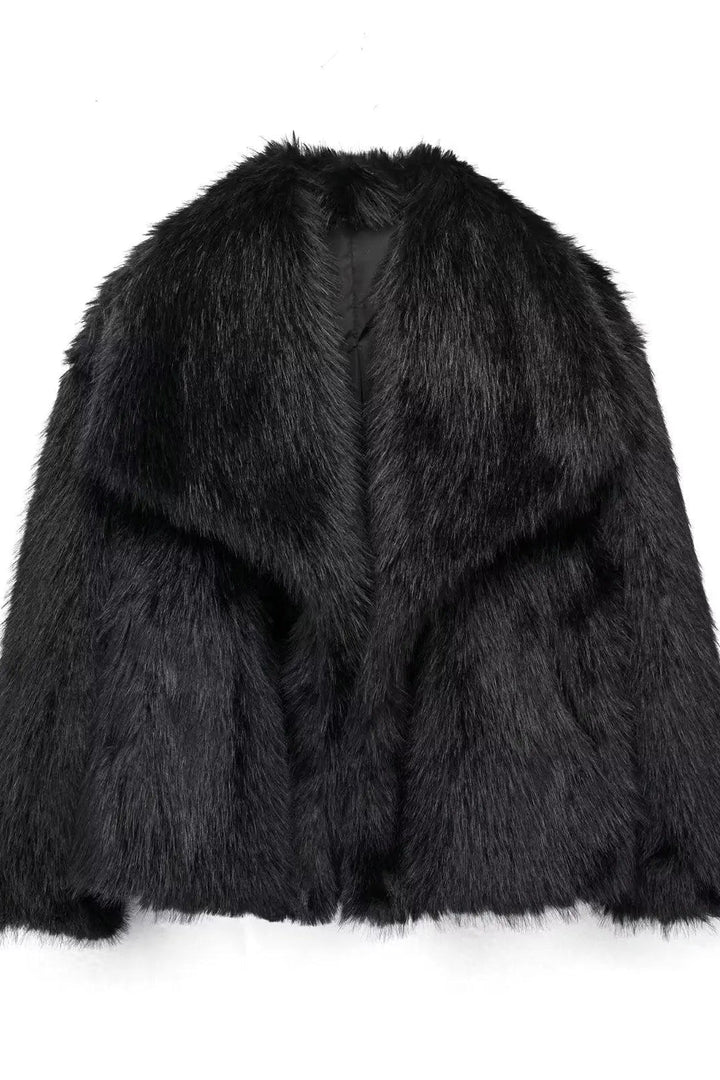 FUR COAT | OVERSIZED WINTER OUTERWEAR