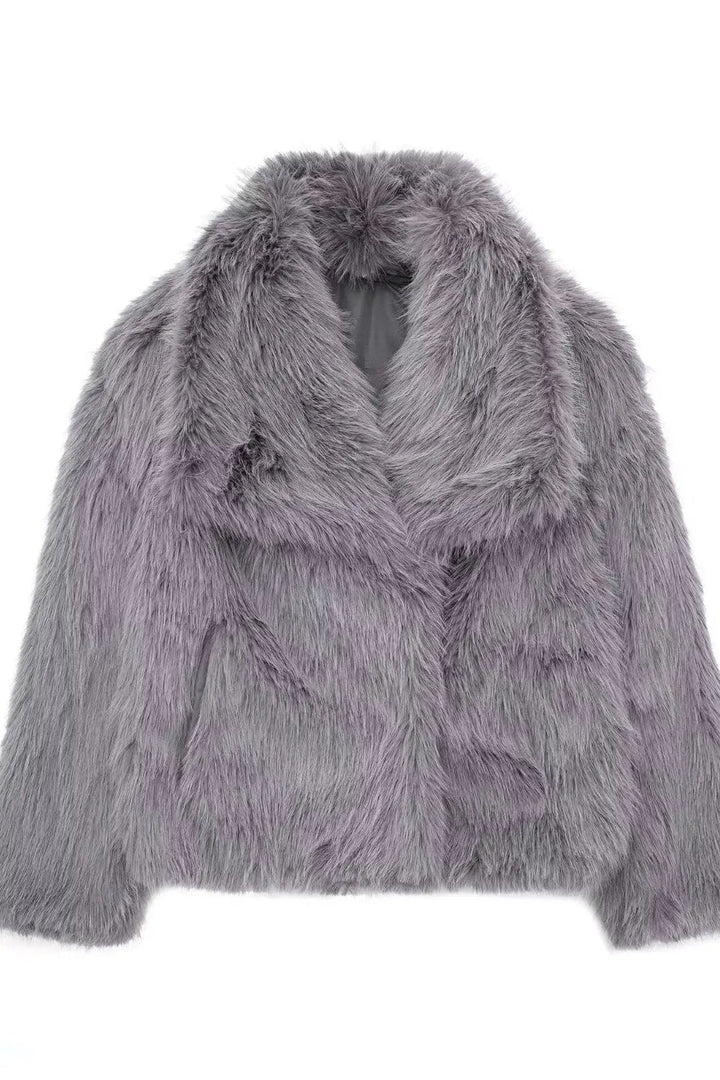 FUR COAT | OVERSIZED WINTER OUTERWEAR