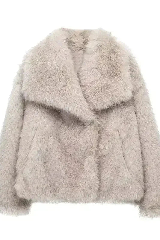 FUR COAT | OVERSIZED WINTER OUTERWEAR