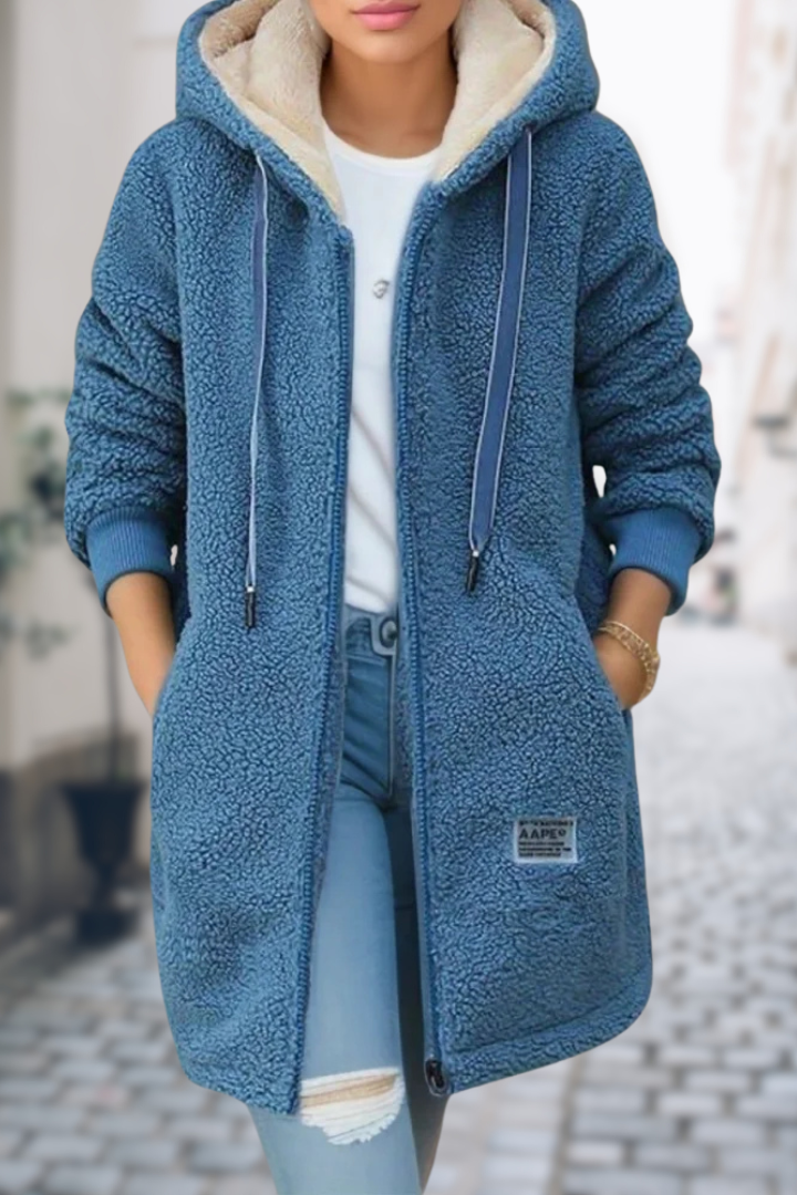 WOMEN’S HOODED JACKET | CASUAL ZIP-UP STYLE