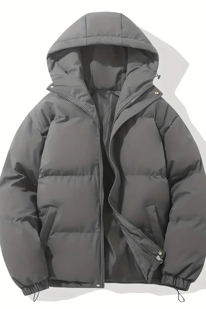 WOMEN’S WINTER JACKET | HOODED PUFFER COAT