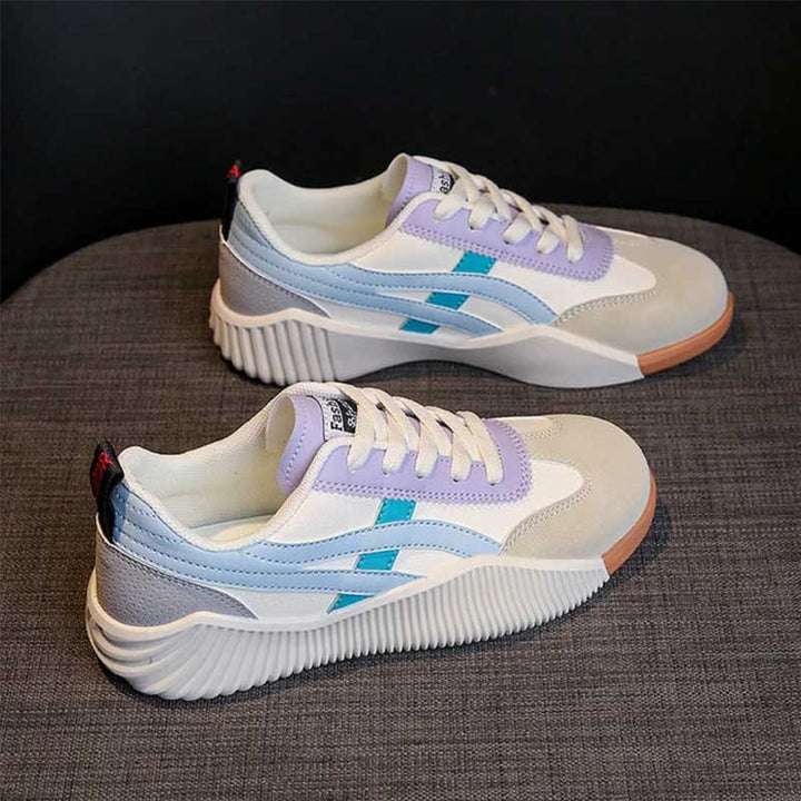 CHUNKY SNEAKERS | RETRO LACE UP CASUAL TRAINERS