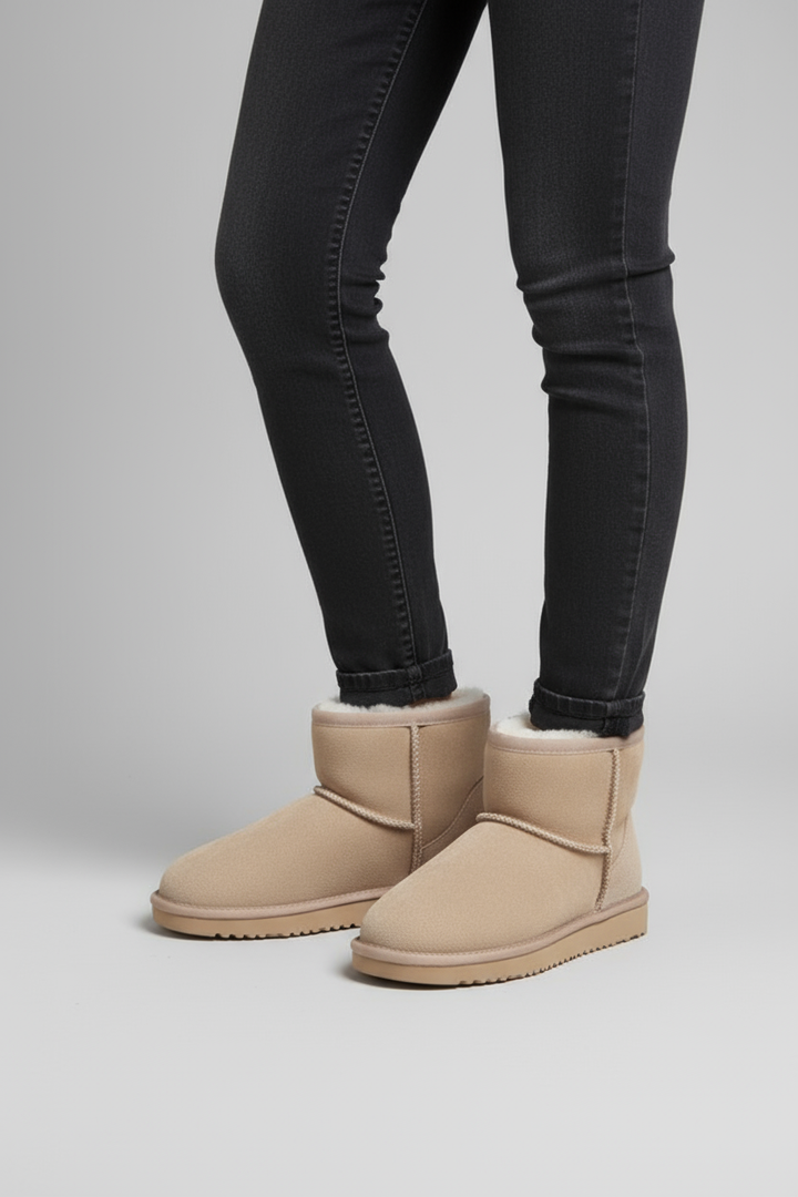 WOMEN’S ANKLE BOOTS | COSY SHORT FUR-LINED WINTER STYLE